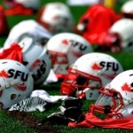 SFU Helmets on Grass