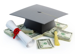 Scholarship cap money diploma